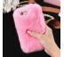 Chlupatý hebký luxusní kryt, růžový (iPhone 6/6S)