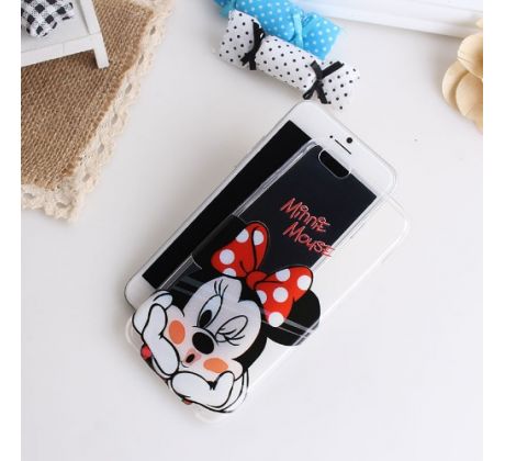 Kryt s motivem: Minnie Mouse, silikonový (iPhone 7 Plus/8 Plus)