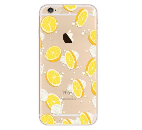 Kryt s motivem: jídlo, citrony s ledem (iPhone 7/8)