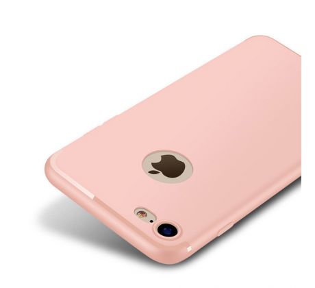 Luxusní silikonový kryt, růžový (iPhone 7/8)