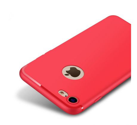Luxusní silikonový kryt, červený (iPhone 7/8)