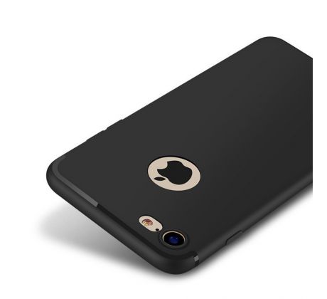 Luxusní silikonový kryt, černý (iPhone 6/6S)