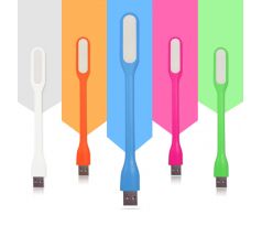 USB LED světlo, lampička, 5 barev
