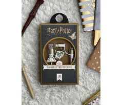 Nabíjecí kabel Harry Potter, bílý (iOS/Android)
