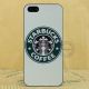 Plastový kryt, obal se vzorem Starbucks (iPhone 4/4S)
