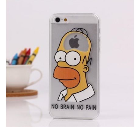 Simpsonovi, Homer - No Brain No Pain (iPhone 5/5S)