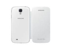 Flipové pouzdro, bílé (Samsung S4)