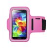 Sportovní obal na ruku na běhání, růžový (Samsung S5)