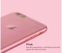 0.3 mm tenký gumový obal, růžový (iPhone 6/6S)