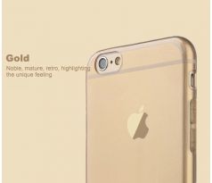 0.3 mm tenký gumový obal, zlatý (iPhone 6/6S)