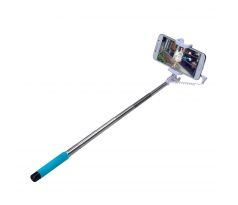 Selfie tyč na focení modrá / Stick (iPhone, Samsung...)
