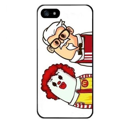 Kryt: McDonald's + KFC - Colonel (iPhone 5/5S)